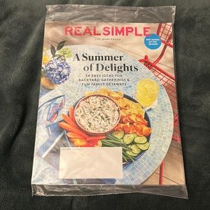 Real Simple Magazine one sealed in plastic issue from July 2021